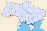 Cherniwzi-Ukraine-Map