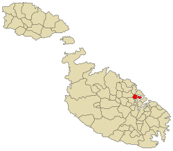 Gzira-map