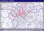 NepalKathmanduDistrictmap