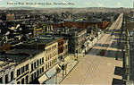 PostcardHamiltonOHMainStLookingEast1911