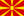 North Macedonia flag